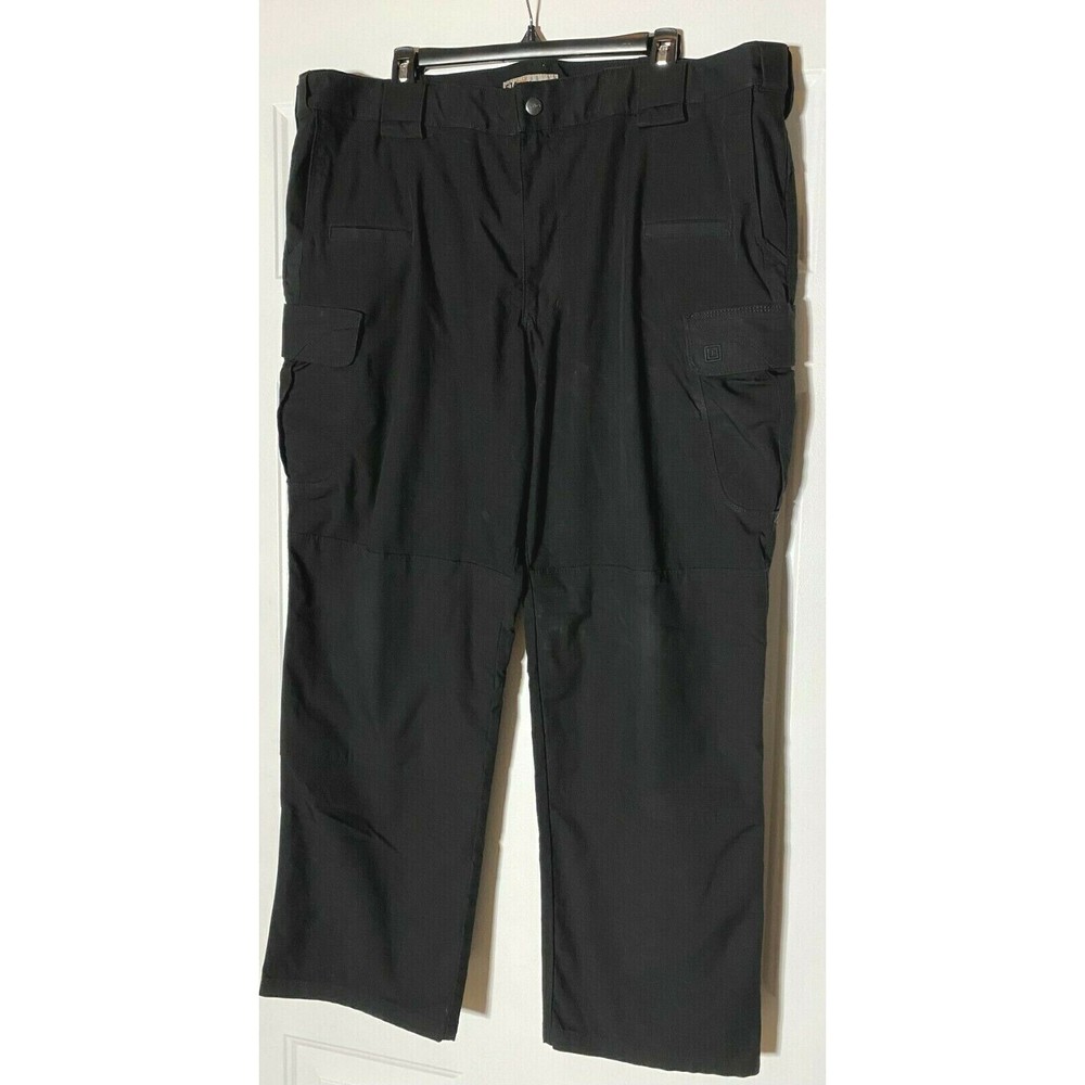 5.11 Tactical Series Black Cargo Work Pants Mens Size 42x30